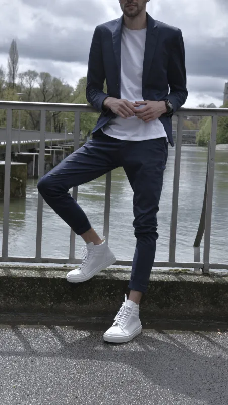 Hightop Sneaker ALEX white